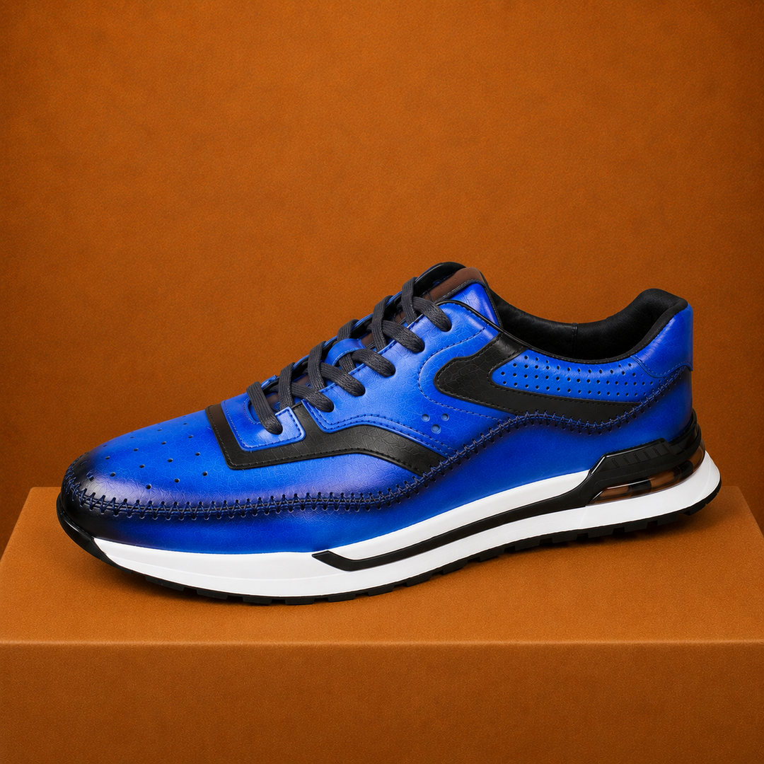 Premium Leather Dress Sneakers