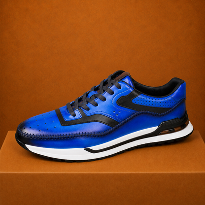 Premium Leather Dress Sneakers