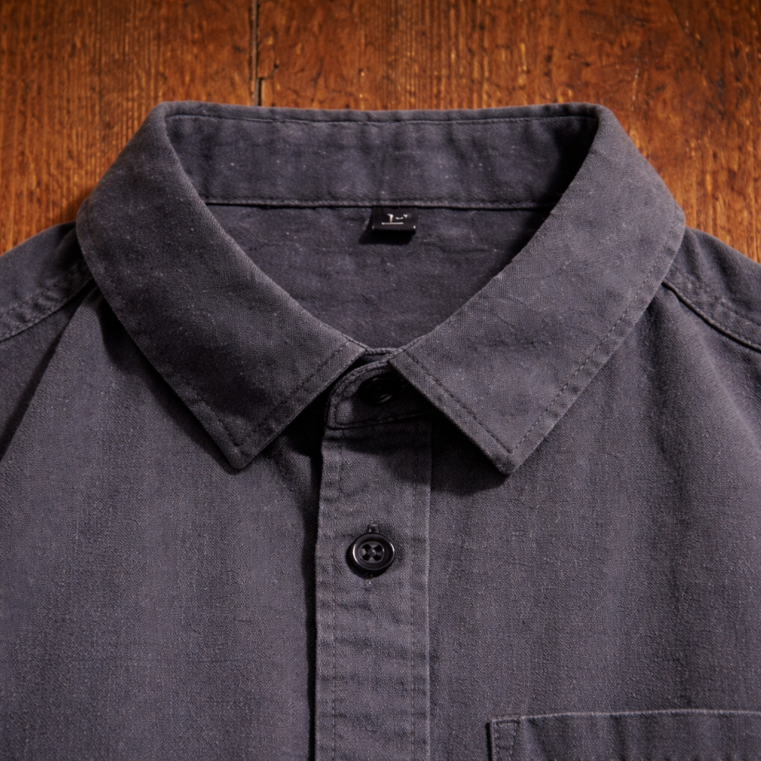 Cotton Long-Sleeve Shirt