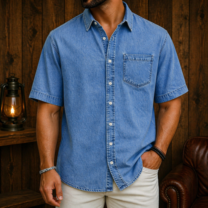Casual Short-Sleeve Shirt