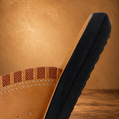 Wear-Resistant Leather Sandals