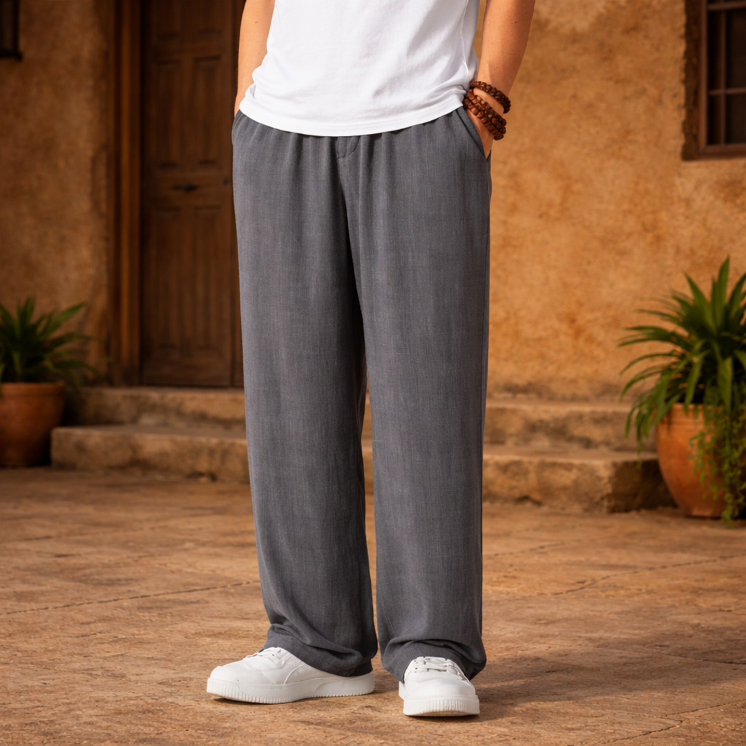 Relaxed Linen Pants
