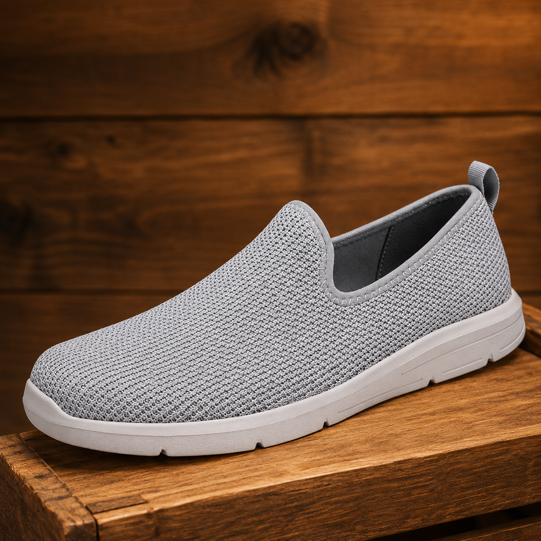 Knit Mesh Slip-Ons