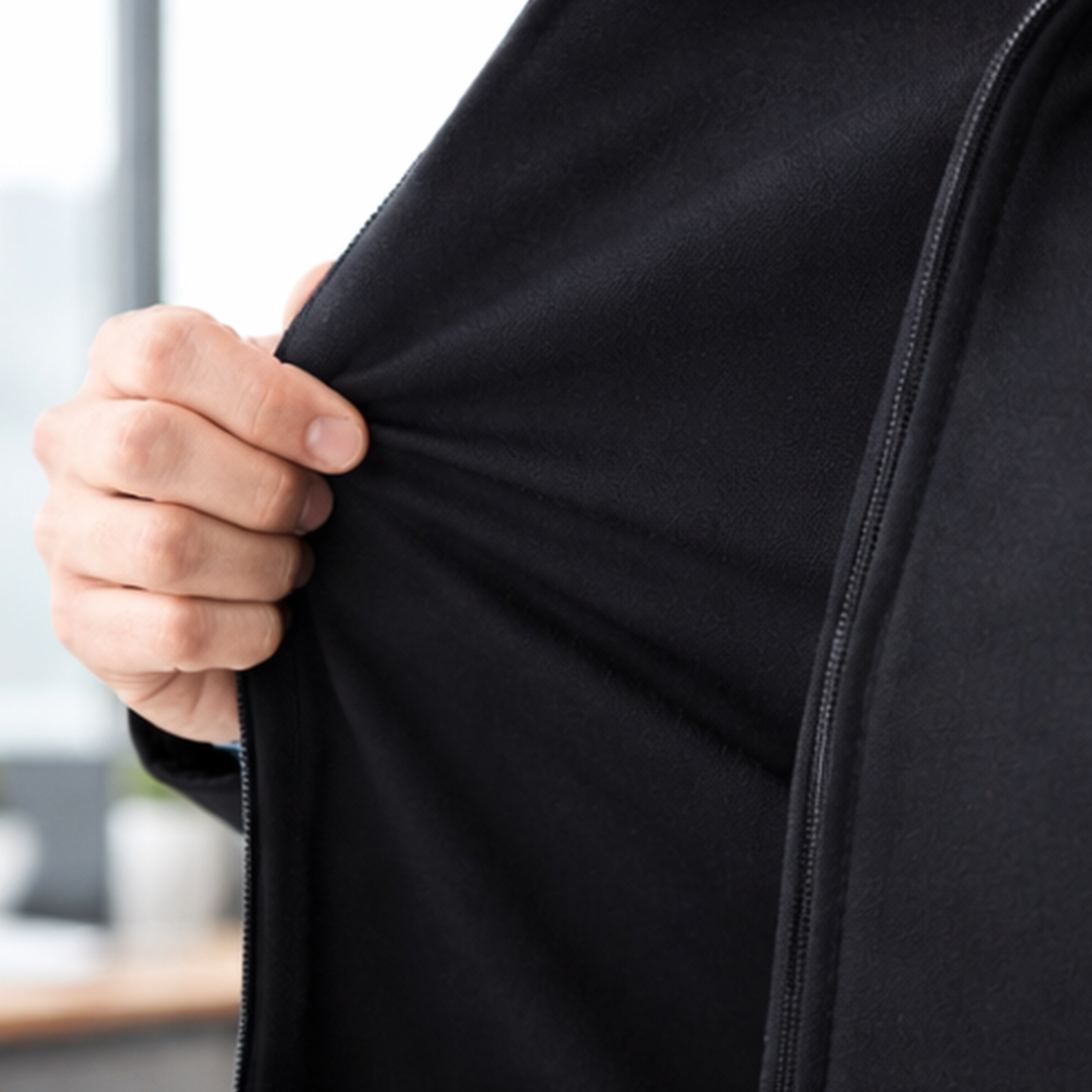 Business Casual Zip Jacket