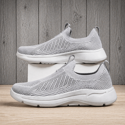 Breathable Knit Slip-Ons