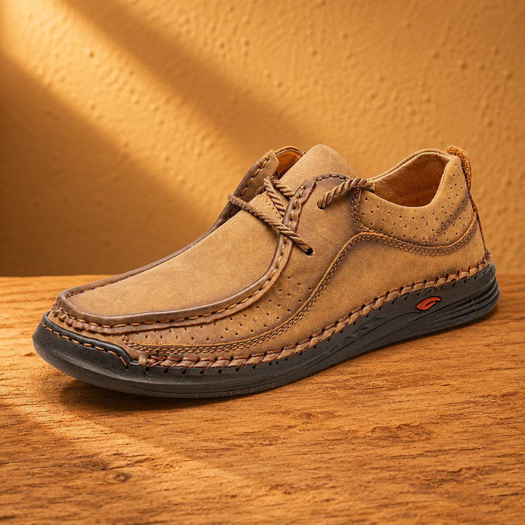 Leather Comfort Slip-Ons