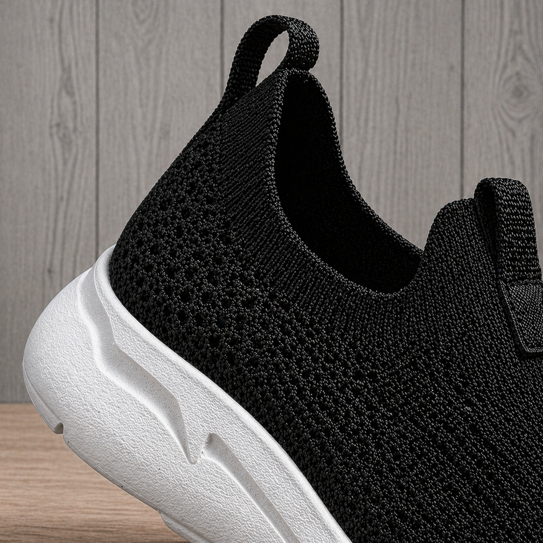 Breathable Knit Slip-Ons