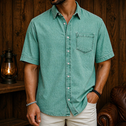 Casual Short-Sleeve Shirt