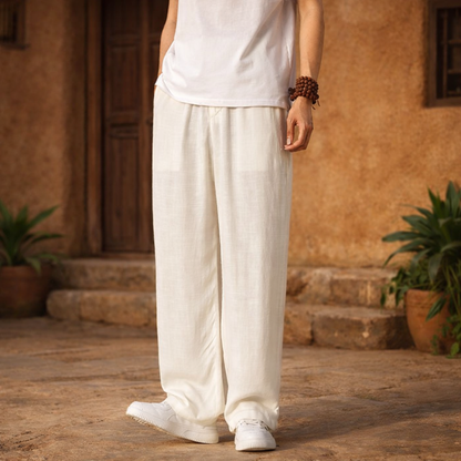 Relaxed Linen Pants
