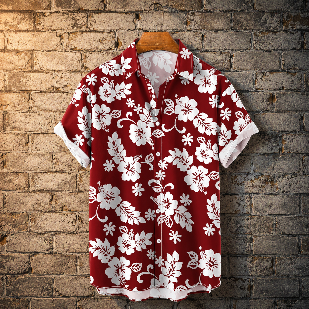 Breathable Floral Shirt