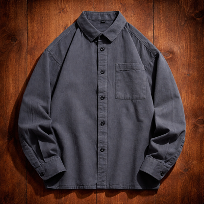 Cotton Long-Sleeve Shirt