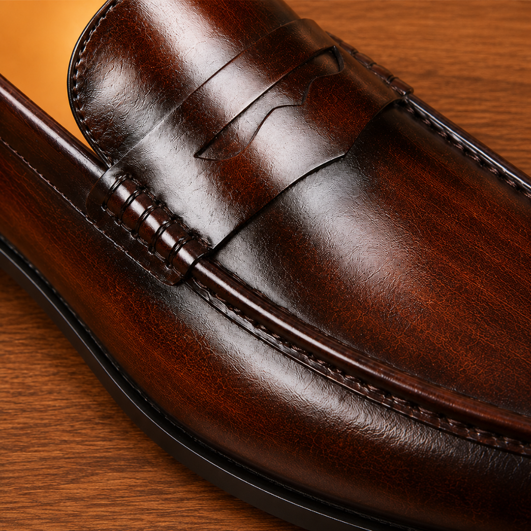 Classic Slip-On Penny Loafers