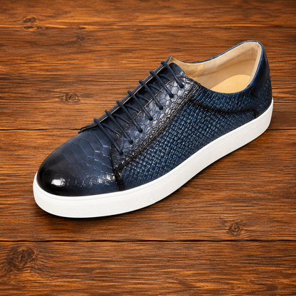 Leather Low-Top Sneakers