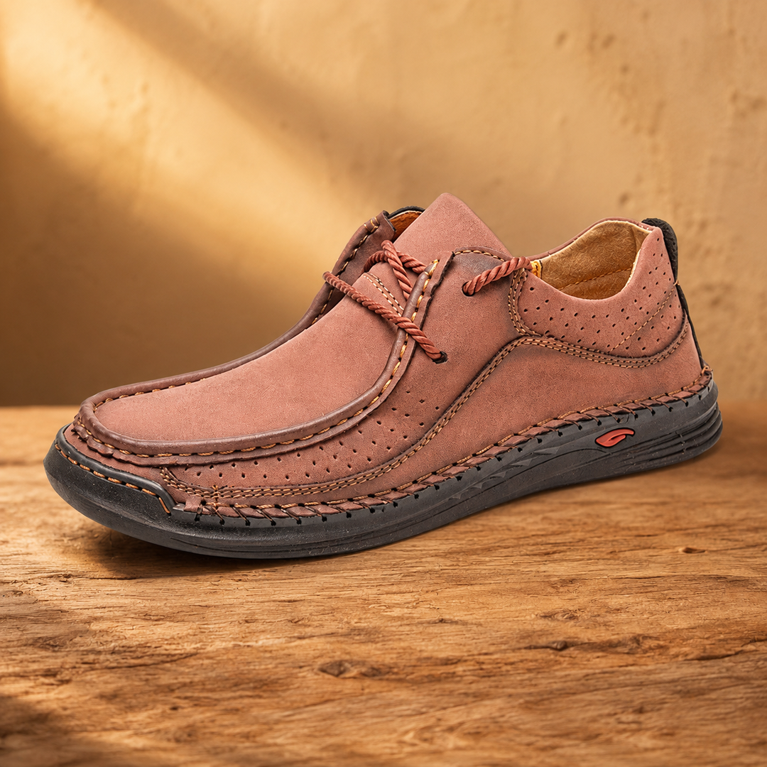 Leather Comfort Slip-Ons