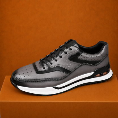 Premium Leather Dress Sneakers