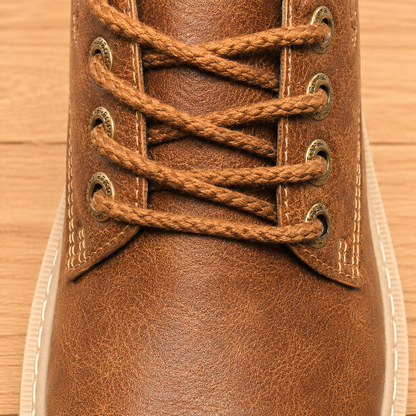 Plain-Toe Derby Shoes
