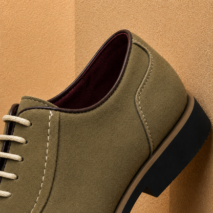 Apron Toe Derby Shoes
