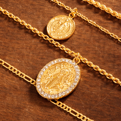 Elegant Layered Necklace Set