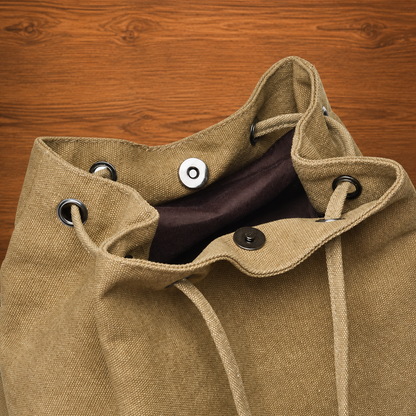 Canvas Rucksack Backpack
