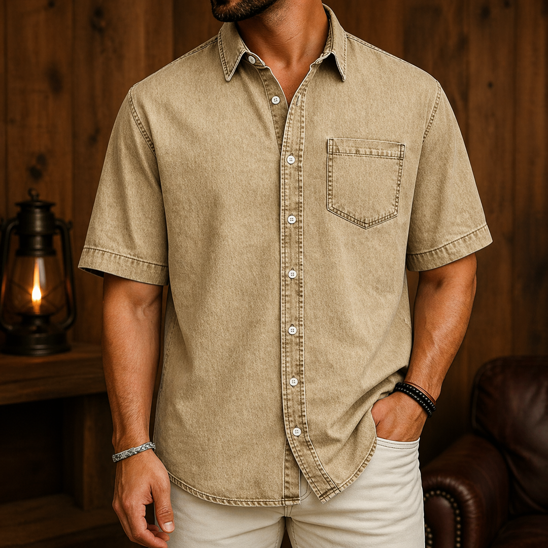 Casual Short-Sleeve Shirt