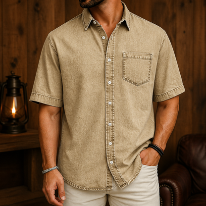 Casual Short-Sleeve Shirt