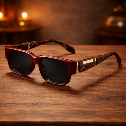 Thick Frame Fashion Sunglasses