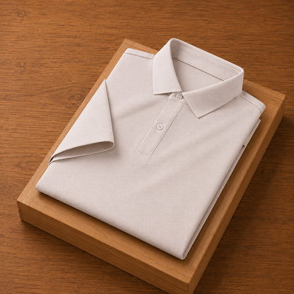 Luxury Knit Polo Shirt