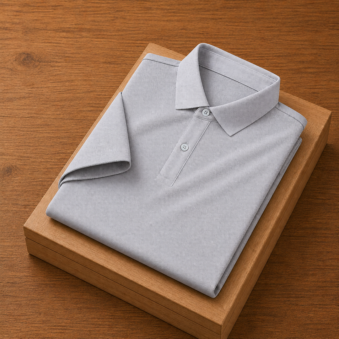 Luxury Knit Polo Shirt