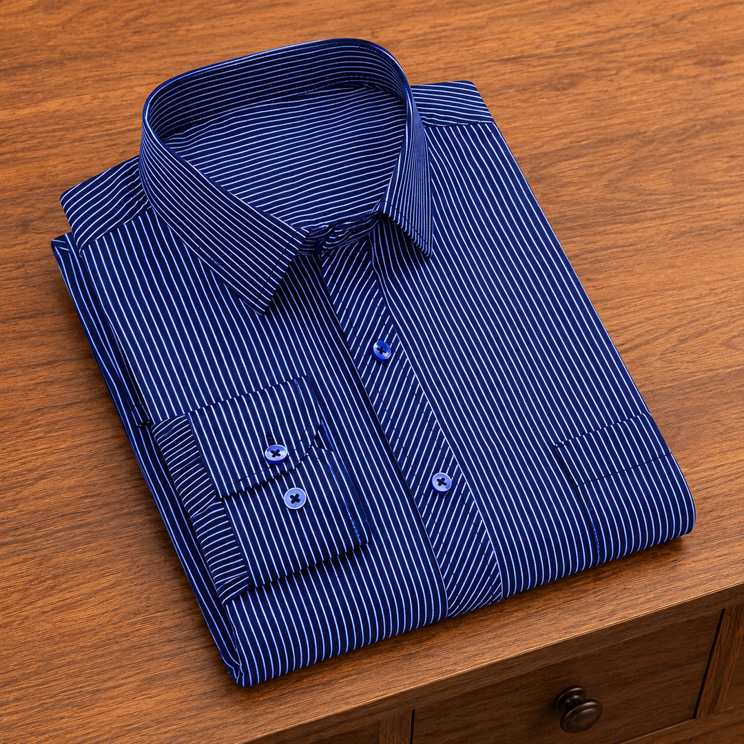 Pinstripe Dress Shirt