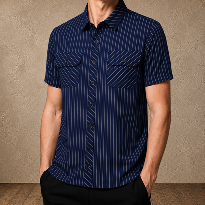 Stripe Comfortable Shirt
