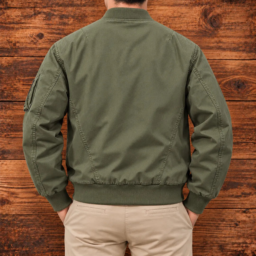 Refined Casual Layering Jacket