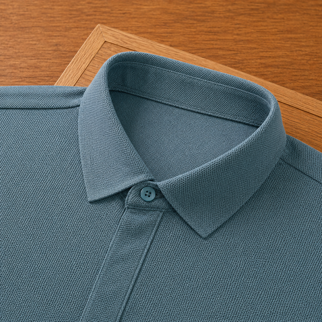Luxury Knit Polo Shirt
