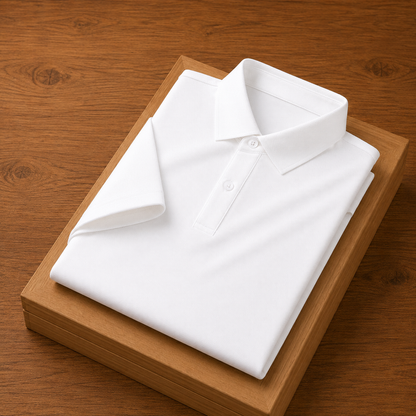 Luxury Knit Polo Shirt