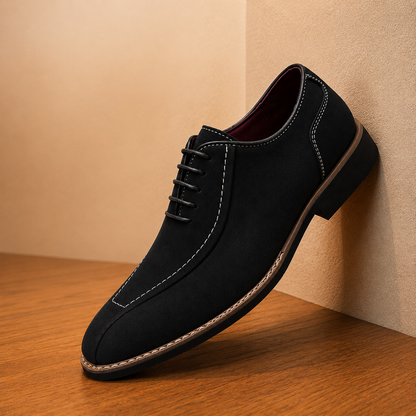 Apron Toe Derby Shoes