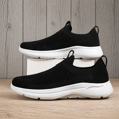 Breathable Knit Slip-Ons