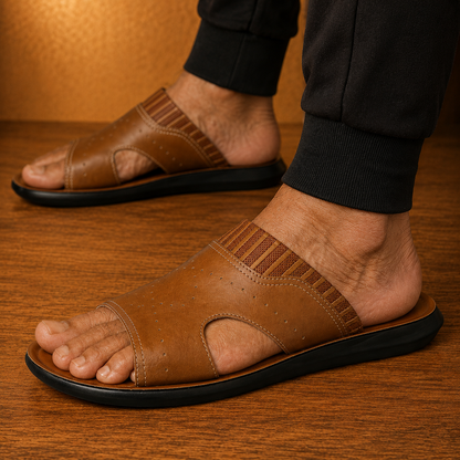 Wear-Resistant Leather Sandals