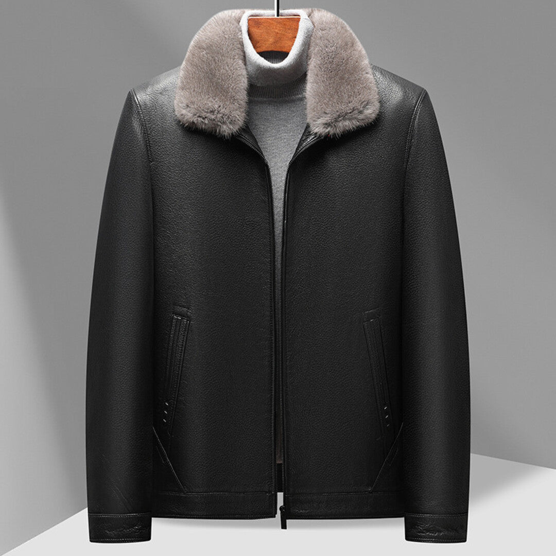 PREMIUM GOATSKIN MINK COAT