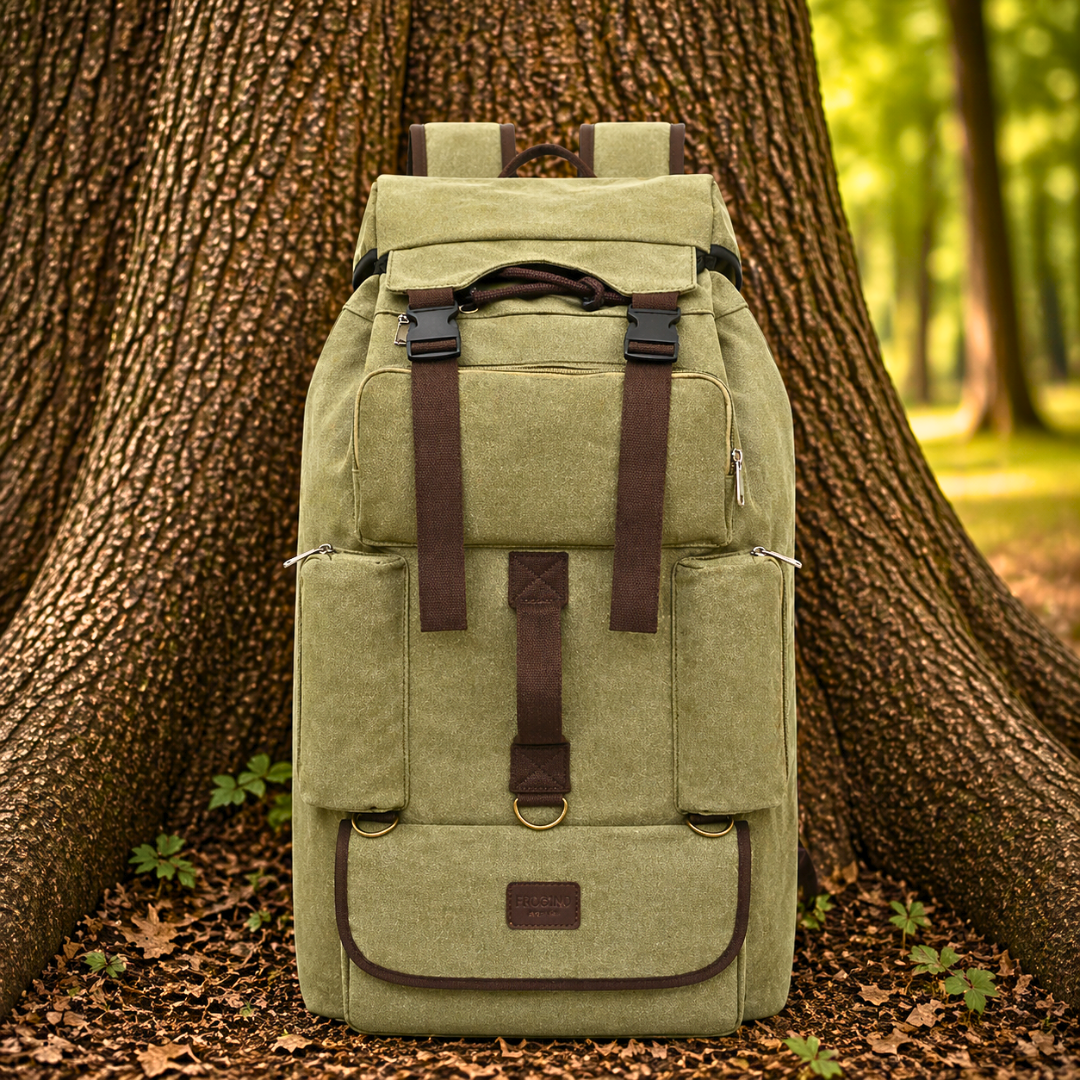 Rugged Canvas Backpack