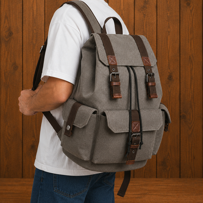 Classic Canvas Travel Backpack