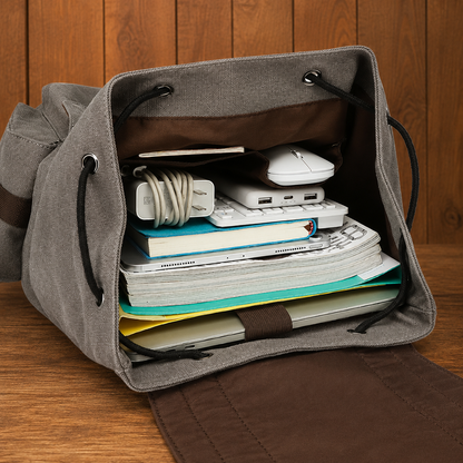 Classic Canvas Travel Backpack