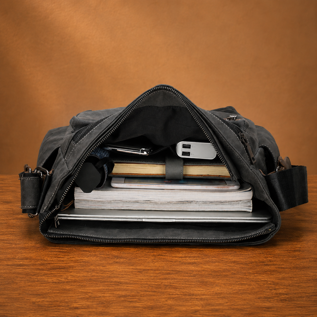 Vintage Business Messenger Bag