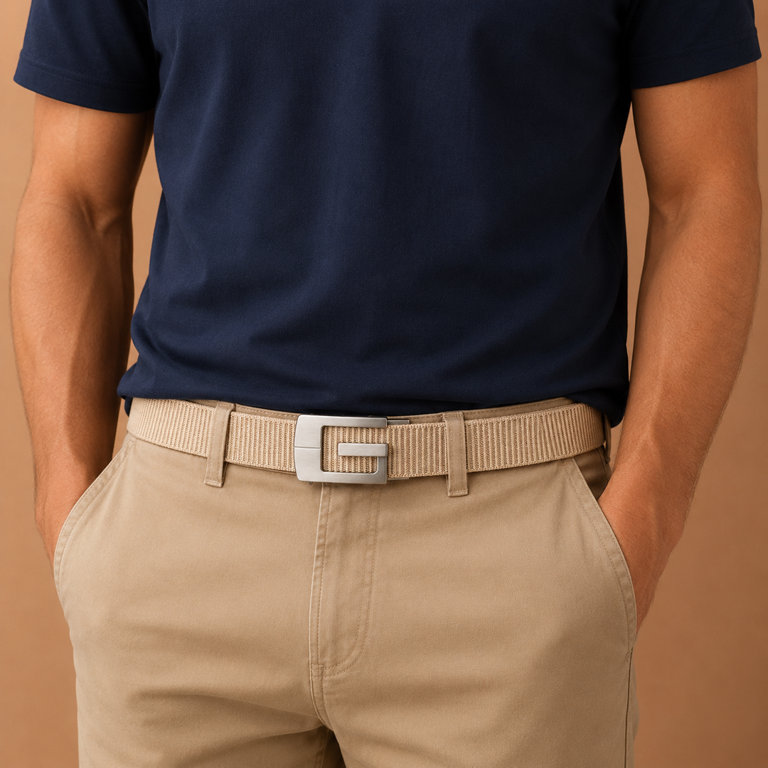 Canvas Ratchet Belt