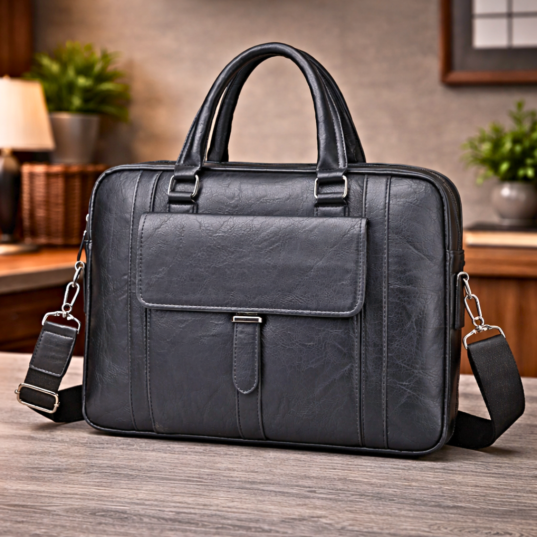 Leather Work Bag