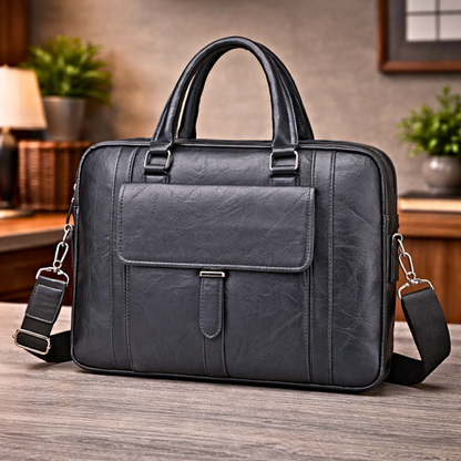 Leather Work Bag