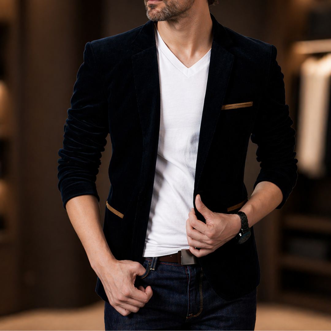 Classic Velvet Blazer