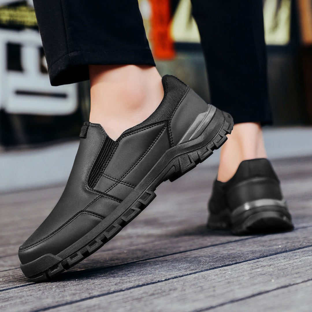 Comfort Fit Leather Loafers