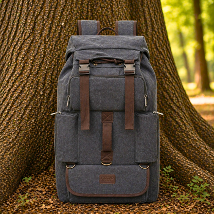 Rugged Canvas Backpack