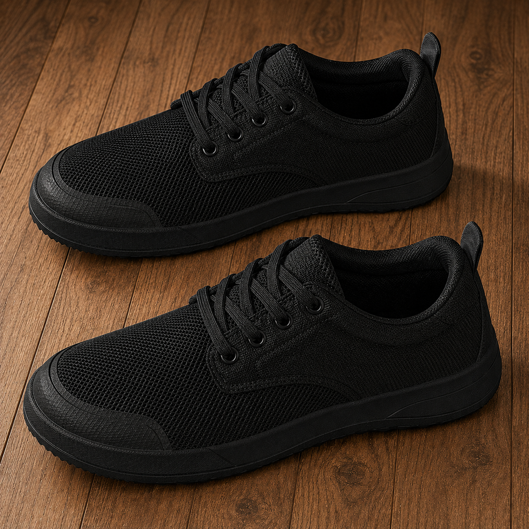 Mesh Lace-Up Sneakers