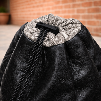 Vintage Leather Backpack