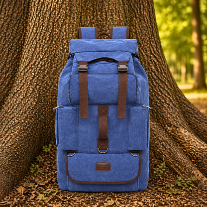 Rugged Canvas Backpack